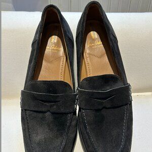 Sam Edelman Birch Moonlight Grey Almond Toe Slip On Strap Classic Loafer - 8